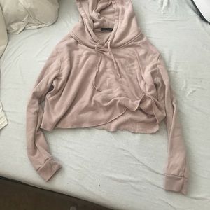 Brandy Melville cropped hoodie